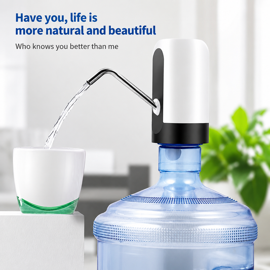 USB Rechargeable Automatic Liquid Dispenser (Water & Oil Dispenser)